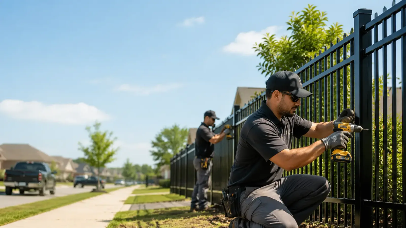 Metal Fence Installation in Millsap, TX